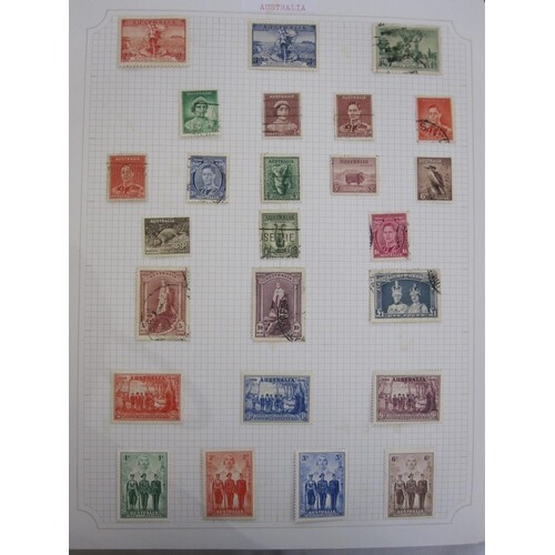 Two albums of stamps, Australia from King George V onwards i...
