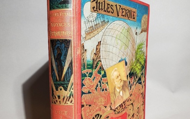 VERNE (Jules) - L'île à hélices. 80 illustrations par L. Benett dont 12 grandes gravures...
