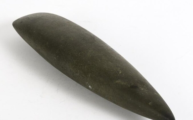 VERY LARGE and well HEWN GREY STONE IMPLEMENT