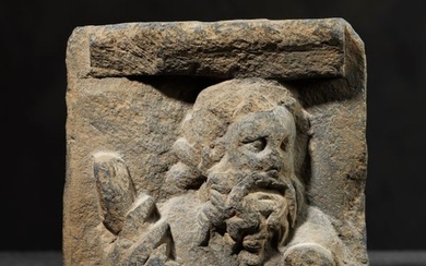 Vajrapani ? Art du Gandhâra, ca 2°-5° siècle… Calendrier Art Précolombien - Art d’Asie - Nouvelle… Lot n° 58