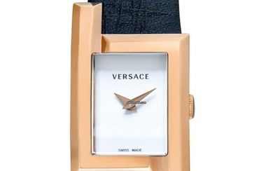 Versace VELU00419 - Quartz White Dial Stainless Steel Ladies Watch