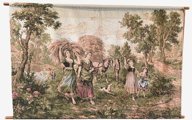 Vintage French Gobelin Tapestry