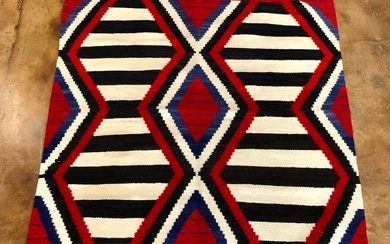 Vintage Navajo Third Phase Chief's Blanket