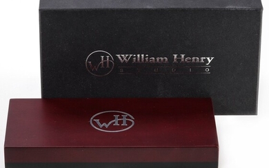 WILLIAM HENRY B12 AMARILLO FOLDING KNIFE IN BOX