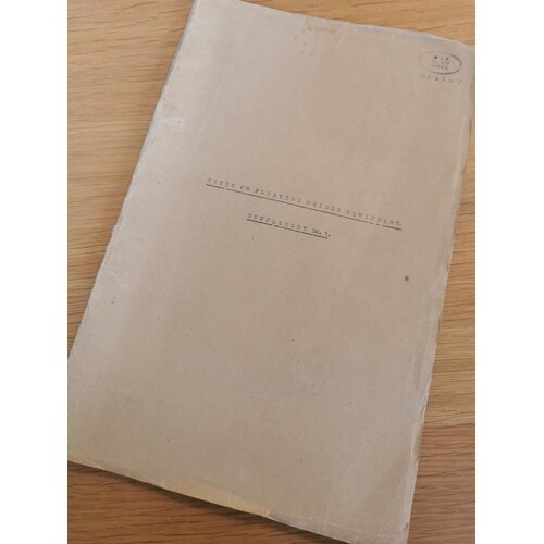 Militaria WWII 1944 Naval Port Construction Manual for PC Po...