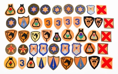 WWII - POST WAR US ARMY CAVALRY DIVISION PATCHES