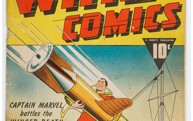 Whiz Comics #10 (Fawcett Publications, 1940) Condition: GD. Captain...