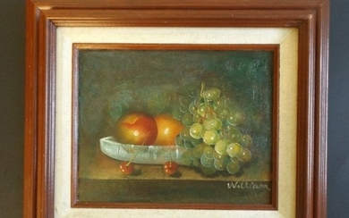 William, Fruit Still Life, Retro Baroque oil painting
