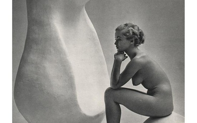 ZOLTAN GLASS - Nude with Sculpture