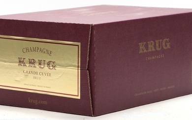 12 bts. ½. Champagne “Grande Cuvée”, Krug A (hf/in). Oc.