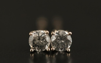 14K 0.24 CTW Diamond Stud Earrings