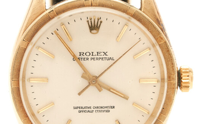 14K Men's Rolex Oyster Perpetual 34 Watch