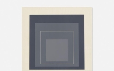 Josef Albers, White Line Square V