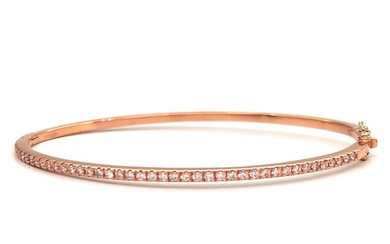 18 kt. Pink gold - Bracelet - 0.60 ct Diamond
