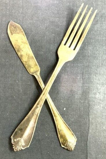 1881 Rogers Oneida LTD Fork and Butter Knife
