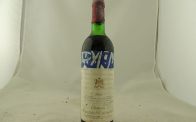 1976 Château Mouton Rothschild - Pauillac 1er Grand Cru Classé - 1 Bottle (0.75L)