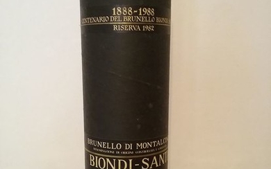 1982 Biondi Santi Tenuta Greppo Riserva Centenario - Brunello di Montalcino - 1 Bottle (0.75L)