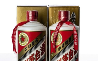 1997年產五星牌貴州茅台酒 Kweichow Five Star Moutai 1997 (2 BT50)