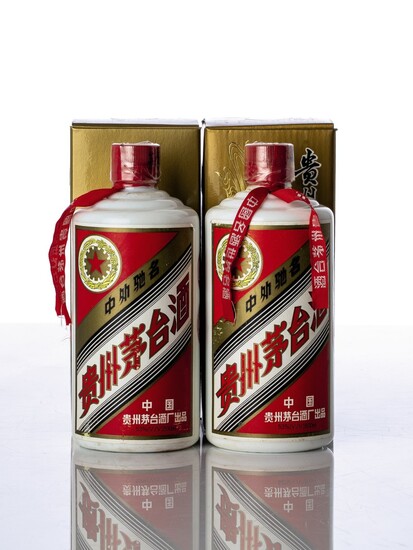 1997年產五星牌貴州茅台酒 Kweichow Five Star Moutai 1997 (2 BT50)