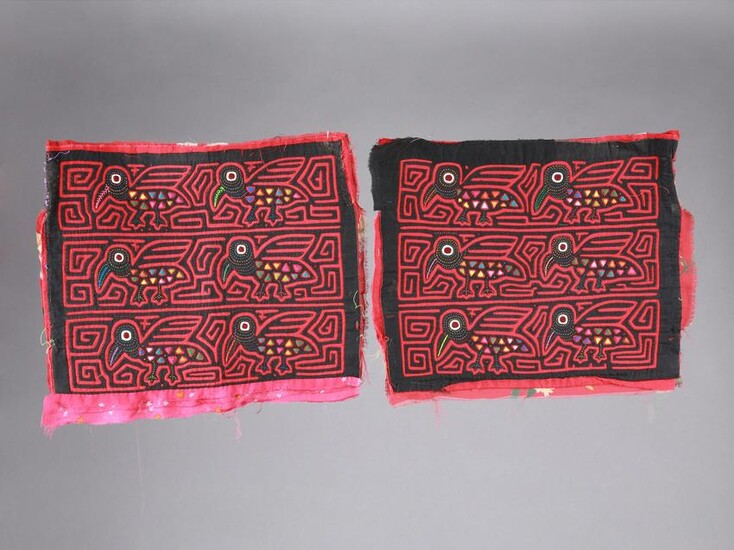 2 Kuna Textiles, "molas"