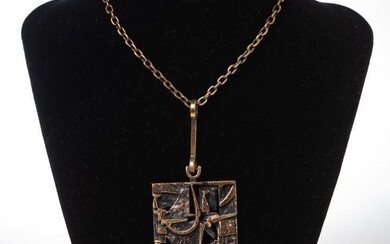 2 Pieces of Jorma Laine Modernist Jewelry.