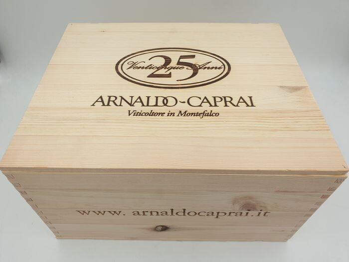 2018 Arnaldo Caprai, 25 anni - Umbria - 6 Bottle (0.75L)