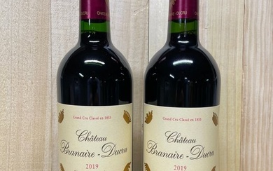 2019 Château Branaire-Ducru - Saint-Julien 4ème Grand Cru Classé - 2 Bottles (0.75L)