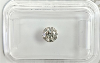 Diamond - 0.5 ct - Brilliant - J - No Reserve Price, SI3