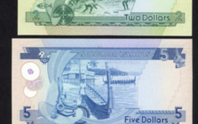 2+5+10 Dollars ND (1977) Queen Elizabeth II (P. 5-6-7) -...