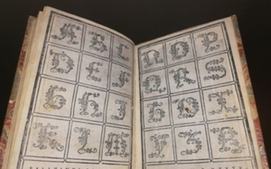 Giovanni Battista Palatino - Compendio Del Gran Volume De L'Arte Del Bene Et Leggiadramente Scrivere Tutte Le Sorti Di Lettere Et - 1566