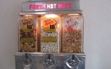 The Challenger "Fresh Hot Nuts" machine from the 1950s