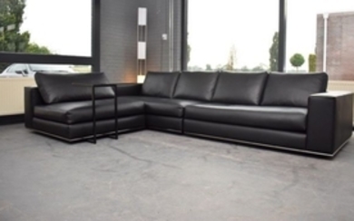 Rodolfo Dordoni - Minotti - leather lounge sofa (3) - Hamilton