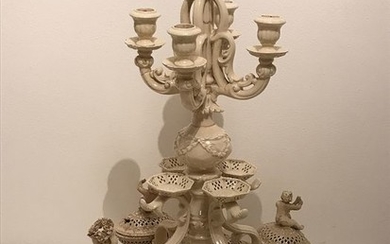 Candelabra - Ceramic - Early 20th century