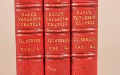 3 Volumes Fragments of Voyages Basil Hall