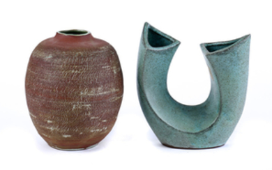 Japanese Signed Vases, Seizan, Shiba