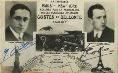 Dieudonné COSTES et Maurice BELLONTE. (1892 1973 e…