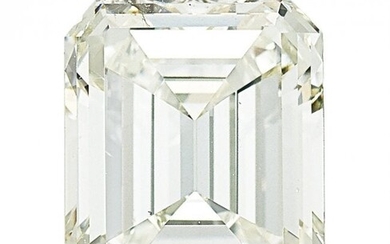 55059: Unmounted Diamond Diamond: Emerald-cut weighing