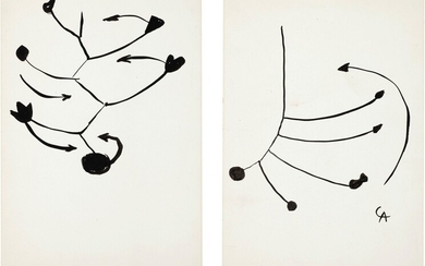 MOBILE COMPOSITION [TWO WORKS], Alexander Calder