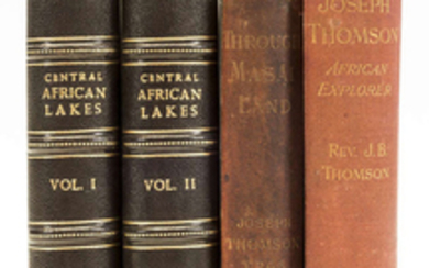 Africa.- Thomson (Joseph) To the Central African Lakes and Back, 2 vol., first edition, 1881; and others (4)