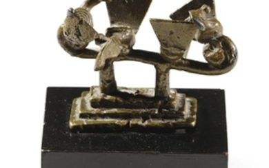 ASHANTI GOLD WEIGHT, GHANA, Poids en alliage de bronze, Ashanti, Ghana