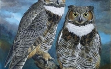 Basil Ede's Great Horned Owl
