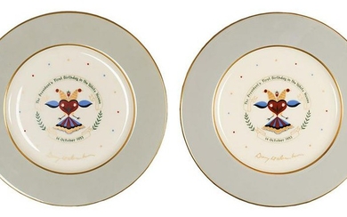 Dwight D. Eisenhower Commemorative Birthday Plates