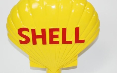 Embossed aluminum Shell gas sign