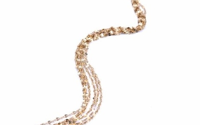 Lana 14k Yellow Gold Multi-Dangle Necklace