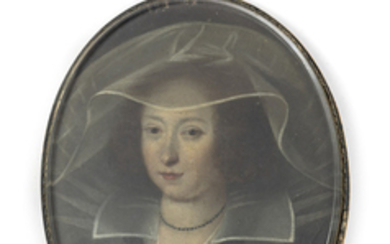Portraitminiatur der Maria Gonzaga