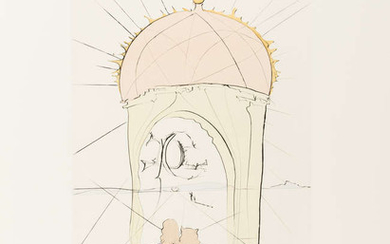Salvador Dali (1904-1989) The Museum of Genius and Fancy (Field 74-8L; M&L 676d)