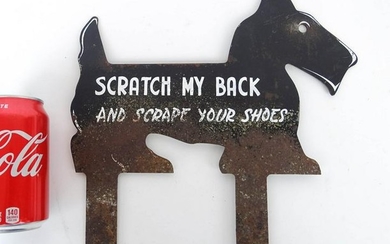 Scottie Dog Boot Scraper