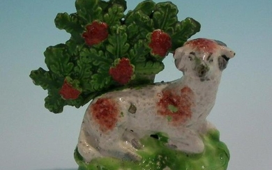 Staffordshire Pearlware Ram with Bocage