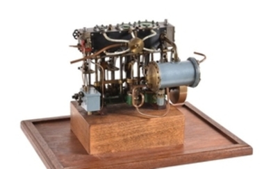 A well-engineered Stuart Triple Marine engine