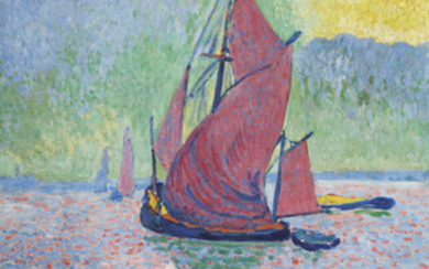 André Derain (1880-1954), Les voiles rouges